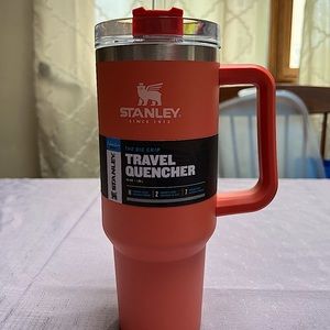 Stanley 40oz Tumbler With Handle (Grapefruit)